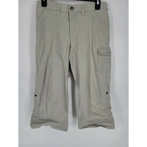 Lee Comfort Khaki Waistband Pants Cropped  Size 8P